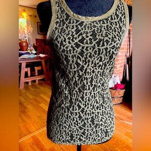Banana Republic Olive lace tank